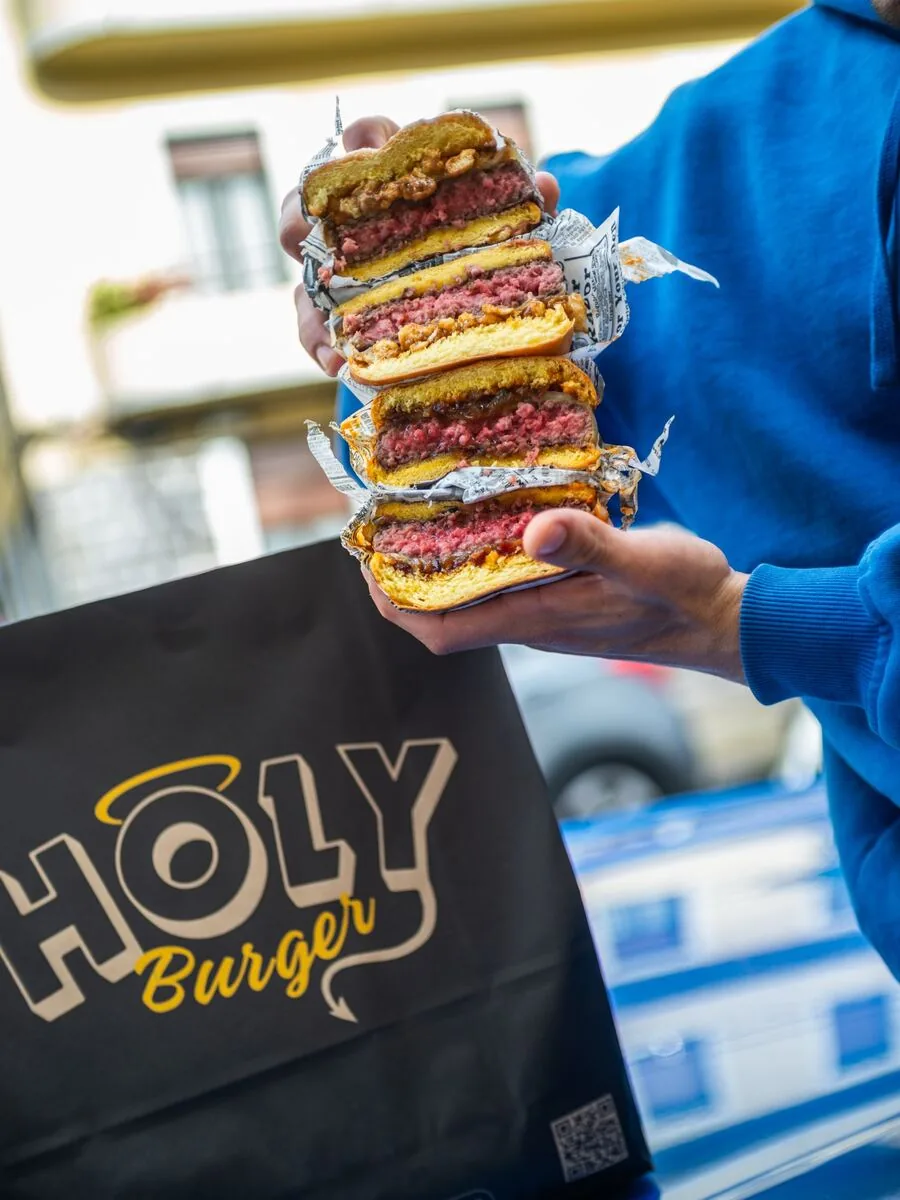 Hamburguesa artesanal Holy