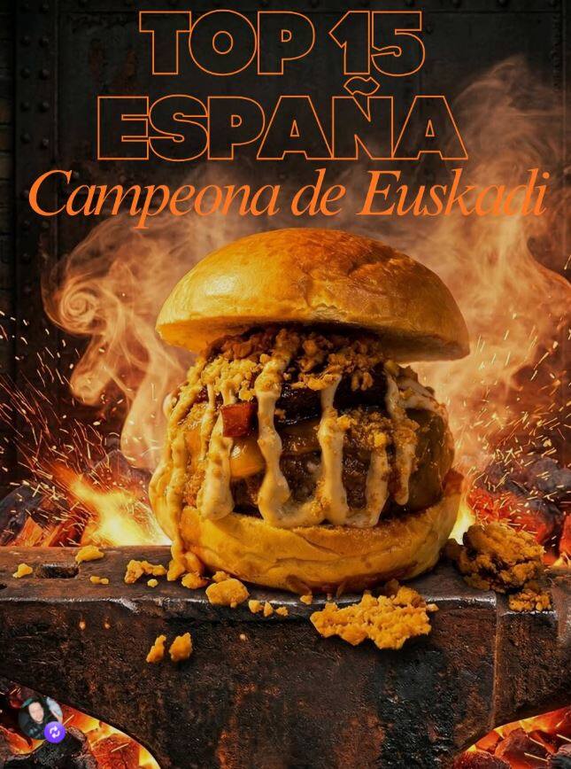 Hamburguesa Holy Sh*t, premiada en Best Burger Spain 2026